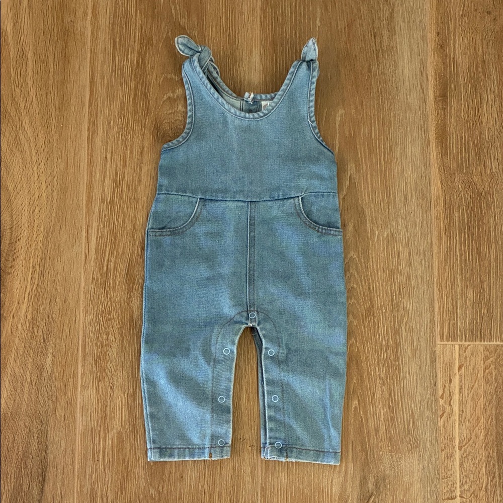 Denim Blue Kids Overalls